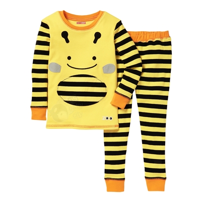 Zoojamas Little Kid Pajamas Bee 4T (Skip Hop)