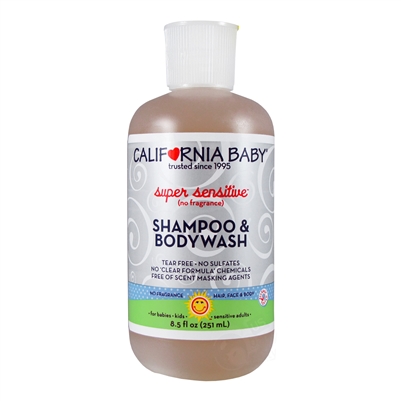 Super Sensitive Shampoo & Bodywash - 8.5 oz. (California Baby)