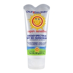 Super Sensitive (No Fragrance) Broad Spectrum SPF 30+ Sunscreen - 2.9 oz. (California Baby)