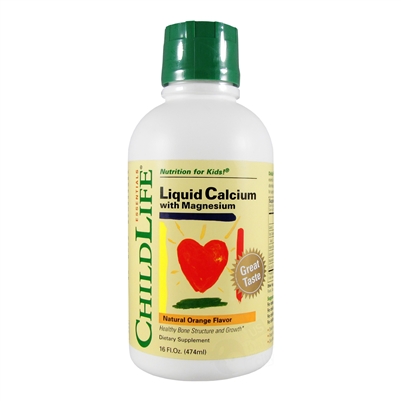 Liquid Calcium with Magnesium - 16 oz. (Childlife)