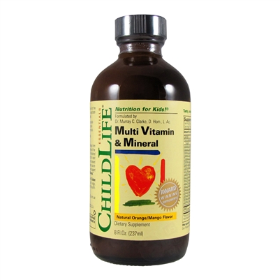 Multi Vitamin & Mineral - 8 oz. (Childlife)