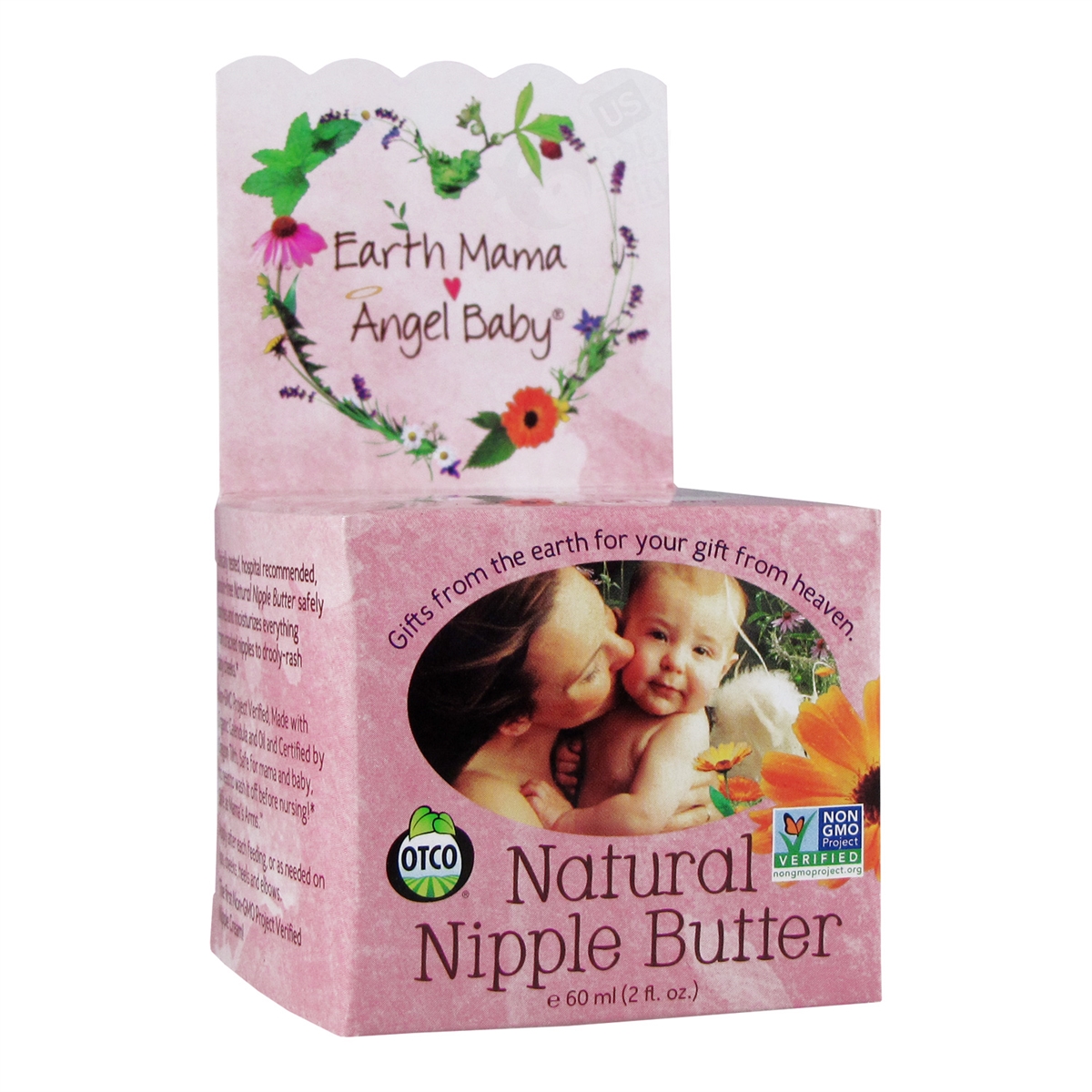 Earth Mama Angel Baby Nipple Butter, Natural - 2 fl oz