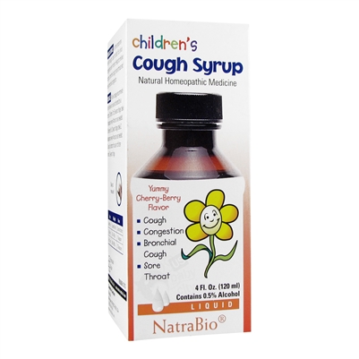 Children's Cough Syrup - 4 oz. (NatraBio)