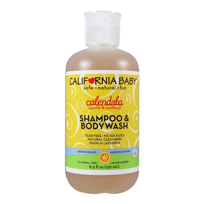 Calendula Shampoo & Body Wash - 8.5 oz. (California Baby)