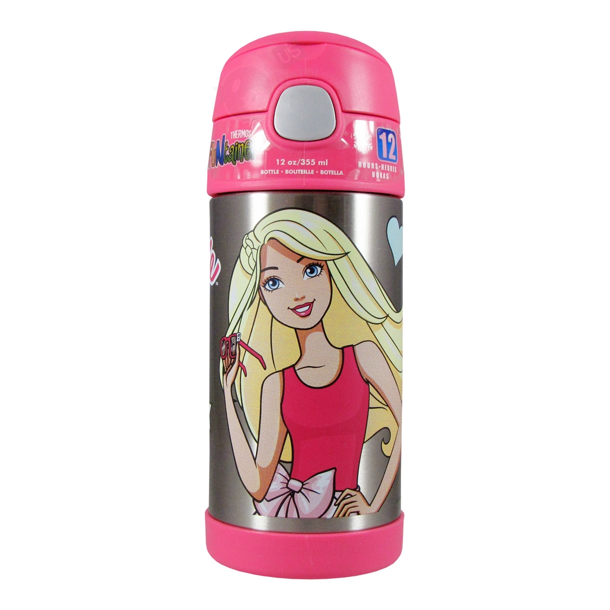 Thermos Bottle Tritan Barbie 12 Ounces, Lunchbox Necessities