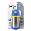 Foogo Vacuum Insulated Straw Bottle Blue - 10 oz. (Thermos)