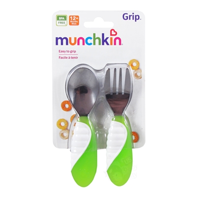 Mighty Grip Fork & Spoon (Munchkin)
