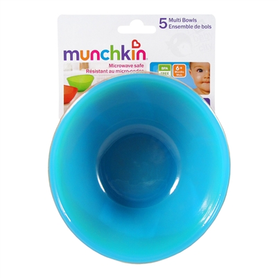 Multi Bowls 5 Pack (Munchkin)