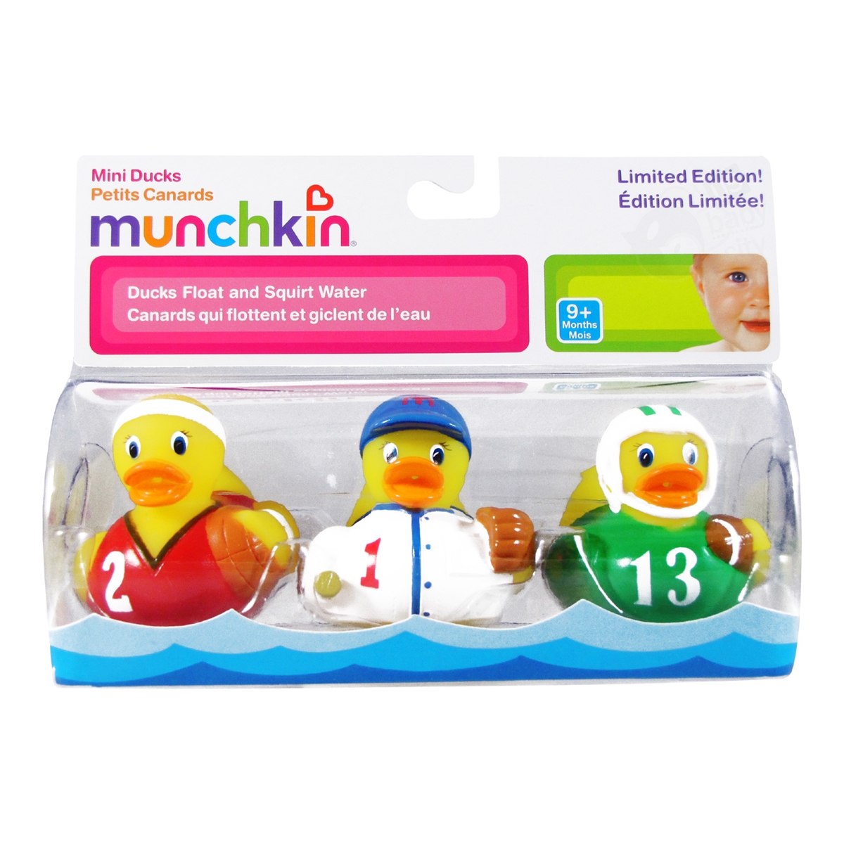 Sports Mini Ducks - 3 pack (Munchkin)