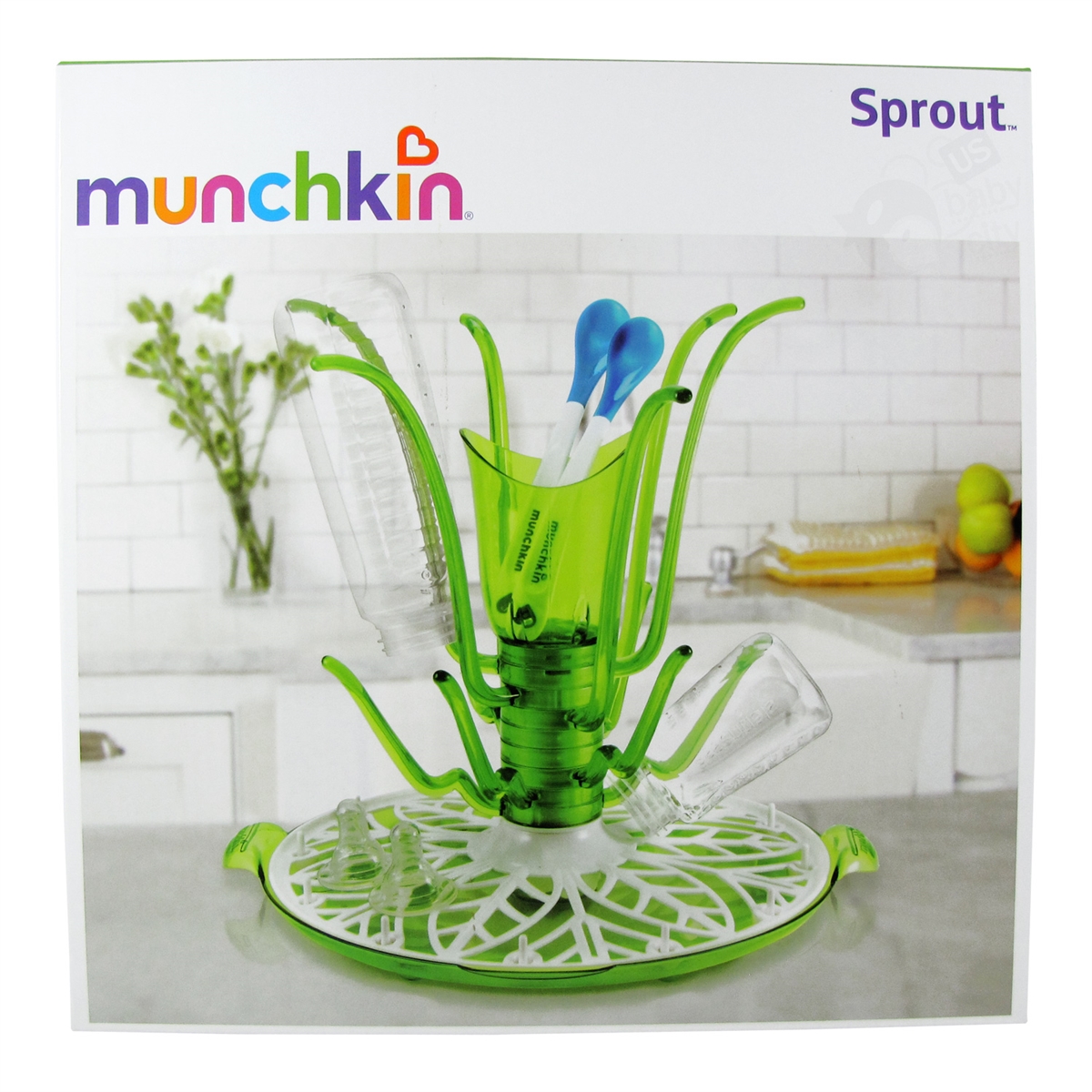Munchkin High Capacity Drying Rack for Baby Bottles and