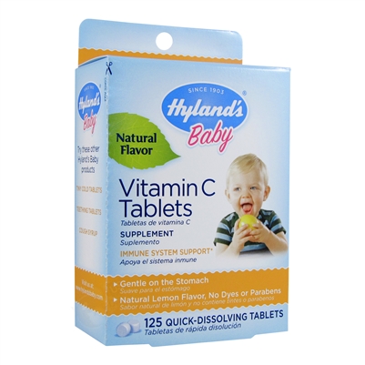 Baby Vitamin C Tablets - 125 tab (Hyland's)