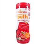 Superfood Puffs Strawberry & Beet 6 Pack - 2.1 oz. (Happy Baby)