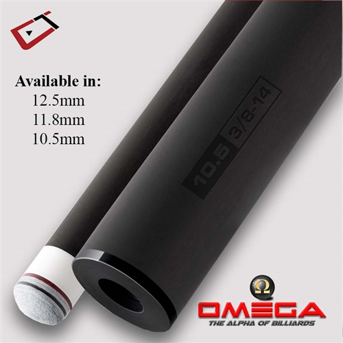 Cuetec Cynergy Carbon Shaft - 3/8x14 (Legacy 20mm)