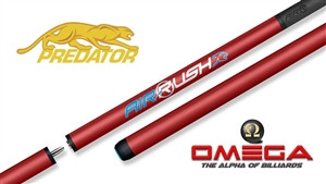 Predator Jump Cue - Air 2RUSH NW Red