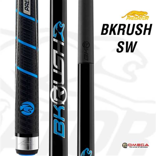 Predator Break Cue - BK RUSH No Wrap Cue