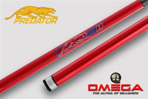 Predator Cue - Sport Red No wrap
