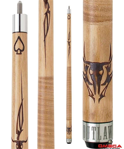 Outlaw OL11 Hand Blowtorched Cue