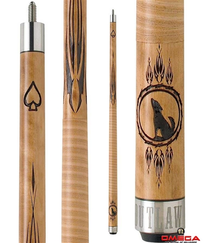Outlaw OL13 Hand Blowtorched Cue