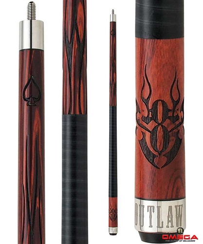 Outlaw OL21 Hand Blowtorched Cue