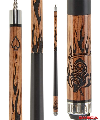 Outlaw OL50 Hand Blowtorched Cue