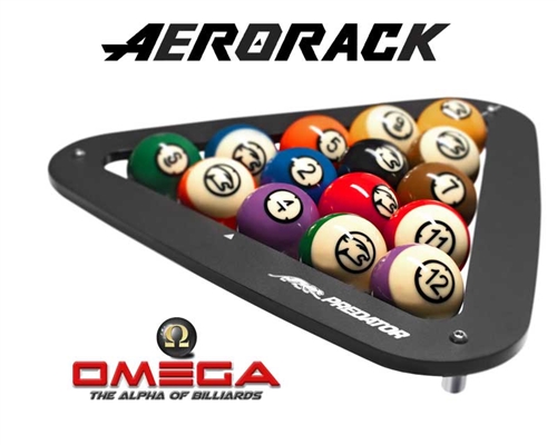 Predator Aerorack pool ball rack Black