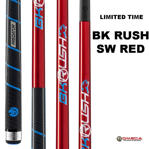 Predator Cue - BK RUSH Sport Wrap RED