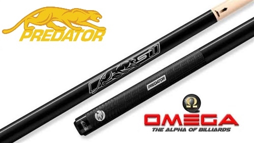 Predator Cue -  Shorty /Junior 52"  Black SW