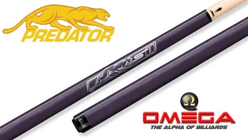 Predator Cue -  Shorty /Junior 52"  Purple NW