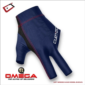 Cuetec Axis Glove - fits on LEFT hand NAVY