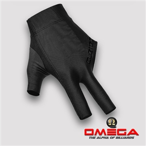 Cuetec Axis Glove - fits on RIGHT hand NOIR