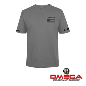 Omega Flag  t-shirt gray