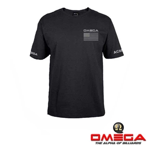 Omega Flag  t-shirt black