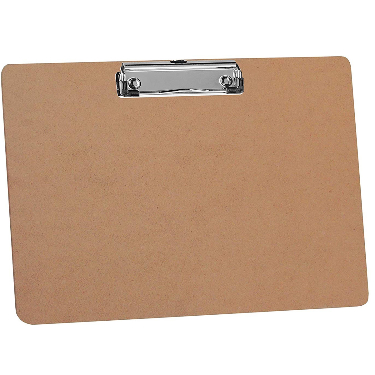 Acrimet Clipboard Landscape Letter Size A4 (9 1/16" x 13") Low Profile Clip  (Hardboard) (6 Pack)