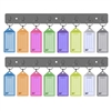 Acrimet Key Tag Rack w/ 8 Keyring Tags 2-Pack (Assorted Colors) Code 143.0