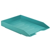 Acrimet Stackable Letter Tray (Solid Green Color) (1 Unit)