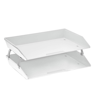 Acrimet Facility 2 Tier Letter Tray (White Color) Code 253.6