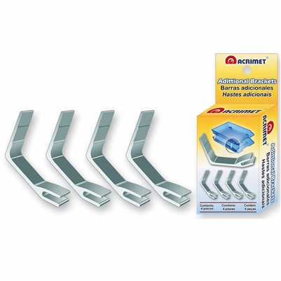 Acrimet Metal Support Brackets Facility Tray (4 Pieces)