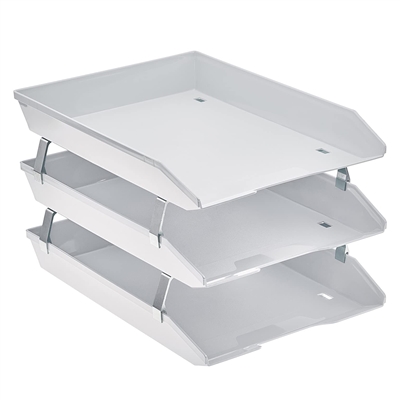 Acrimet Facility 3 Tier Letter Tray Front Load (White Color) Code 265.6