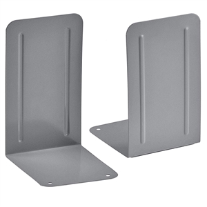 Acrimet Premium Bookends (Silver Color) 1 Pair Code 292.1