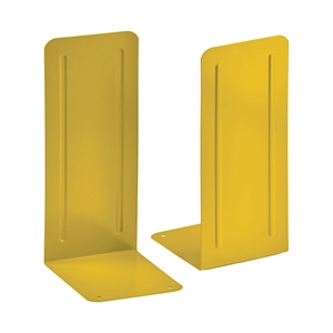 Acrimet Jumbo Premium Bookends 9" (Deep Yellow Color) 1 Pair Code 294.6