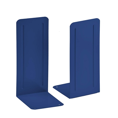 Acrimet Jumbo Premium Bookends 9" (Deep Blue Color) 1 Pair Code 294.7