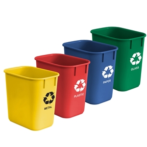 Acrimet Wastebasket for Recycling 13QT (4 Units) Code 572.0