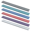 uler 12 Inches and 30 cm Heavy Duty (Pastel Assorted Color) (6 Pack)