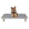 Acrimet Cooling Elevated Pet Dog Bed Cot for Small Dogs Gray Color 708.2