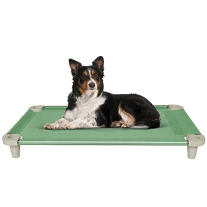 Acrimet Cooling Elevated Dog Bed, Green Color 709.0