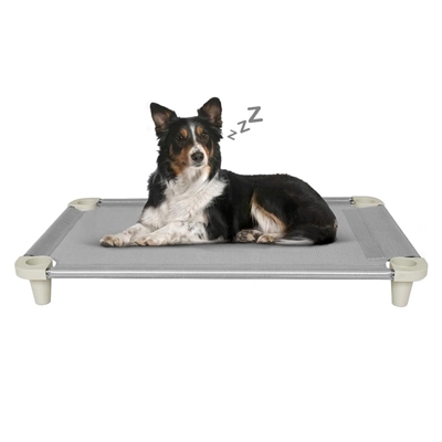 Acrimet Cooling Elevated Dog Bed, Gray Color 711.0