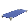 Acrimet Premium Stackable Nap Cot Stainless Steel Tubes Blue 713.1