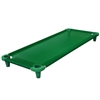 Acrimet Premium Stackable Nap Cot Stainless Steel Tubes Green 718.0