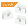 Acrimet Business Card Holder (3 Pack) (White Color) Code 730.6