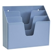 Acrimet Horizontal Triple File Folder Organizer (Solid Blue Color) Code 860.AO